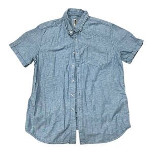 Howe Blue Heather Multimedia Button Down Shirt XL